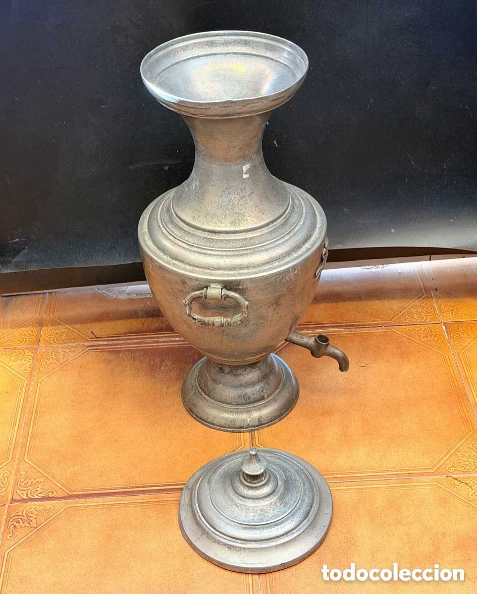 Antig&uuml;edades: Antiguo samovar ruso S.XIX - Foto 12