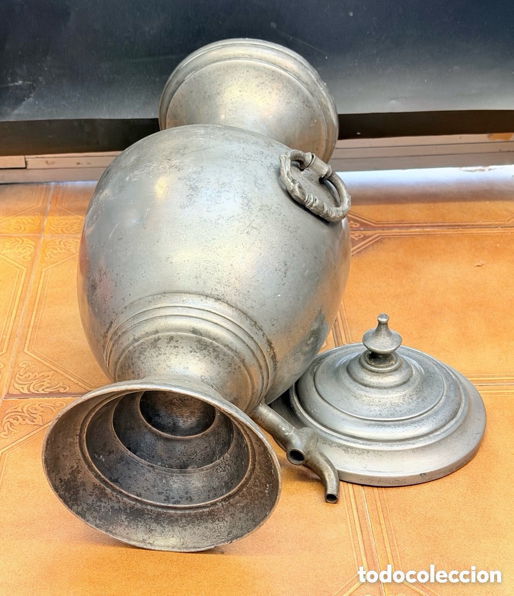 Antig&uuml;edades: Antiguo samovar ruso S.XIX - Foto 14