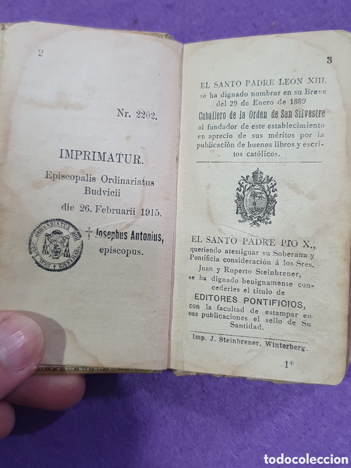 Antig&uuml;edades: Antiguo devocionario. (L128) - Foto 3