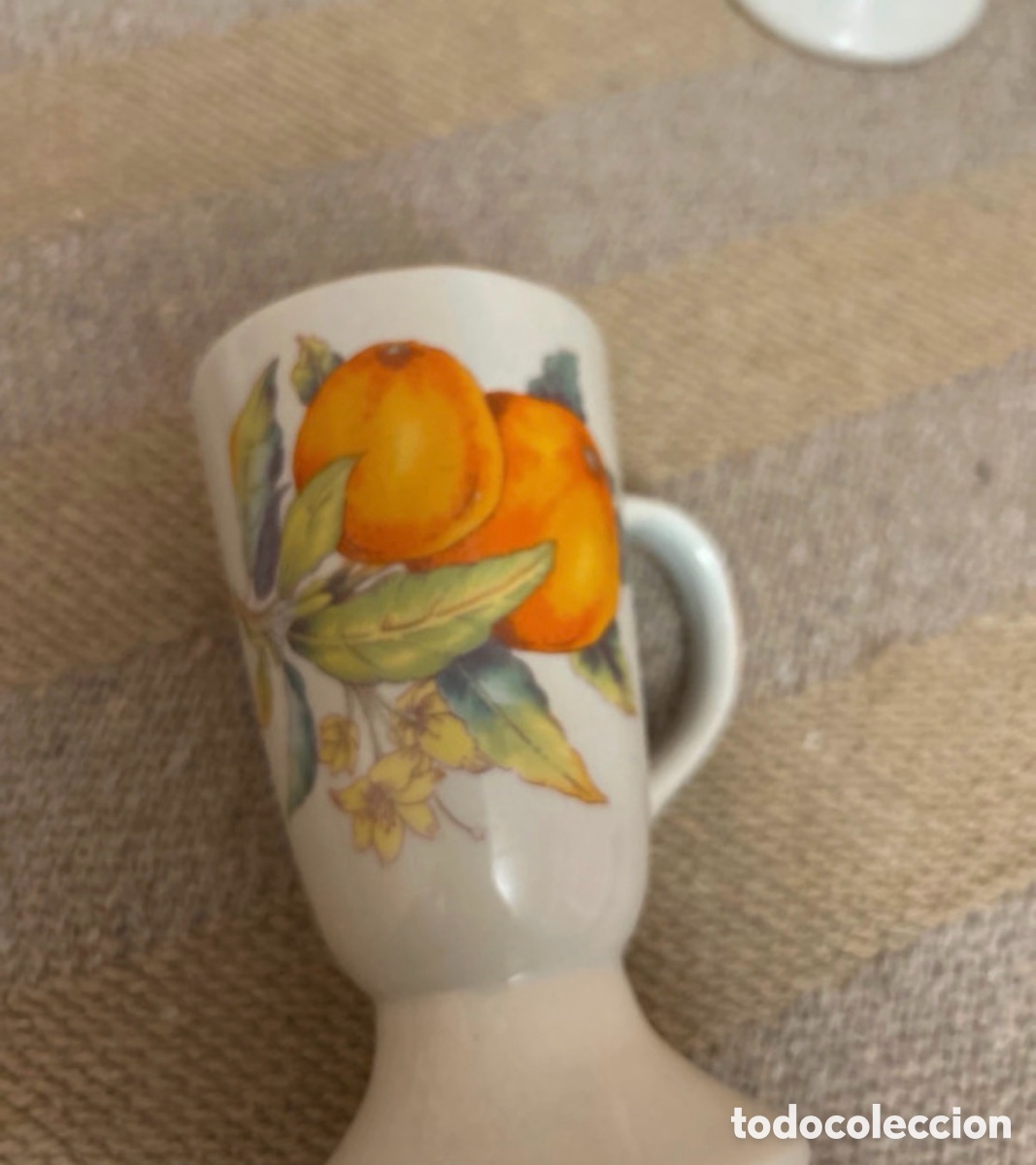 Antig&uuml;edades: Conjunto de 6 tazas mazagrans - Foto 6