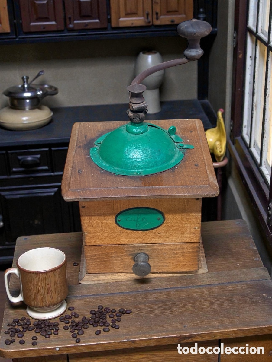 Antig&uuml;edades: Antigua molinillo de caf&eacute; - Foto 2