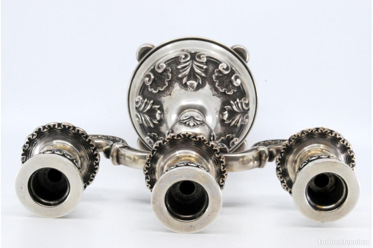 Antig&uuml;edades: Candelabros de plata - Foto 5