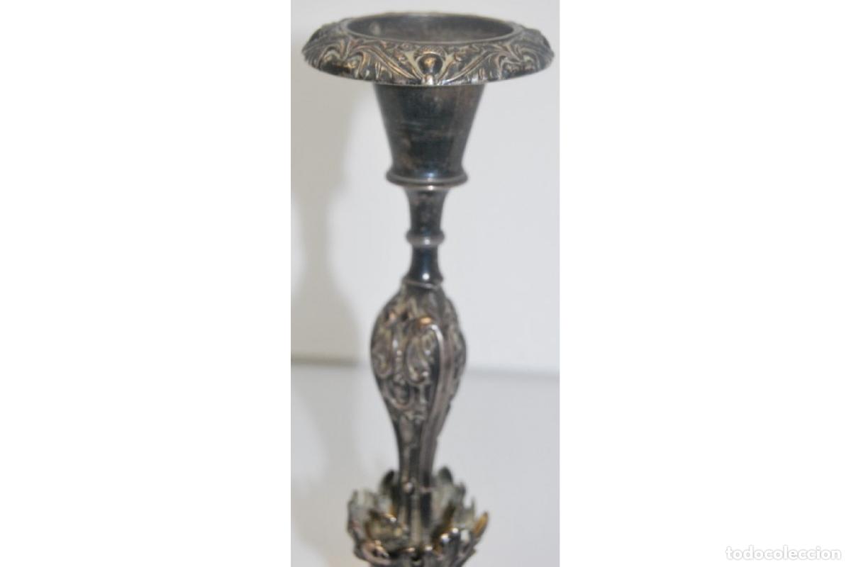 Antig&uuml;edades: Candelabros de plata - Foto 4