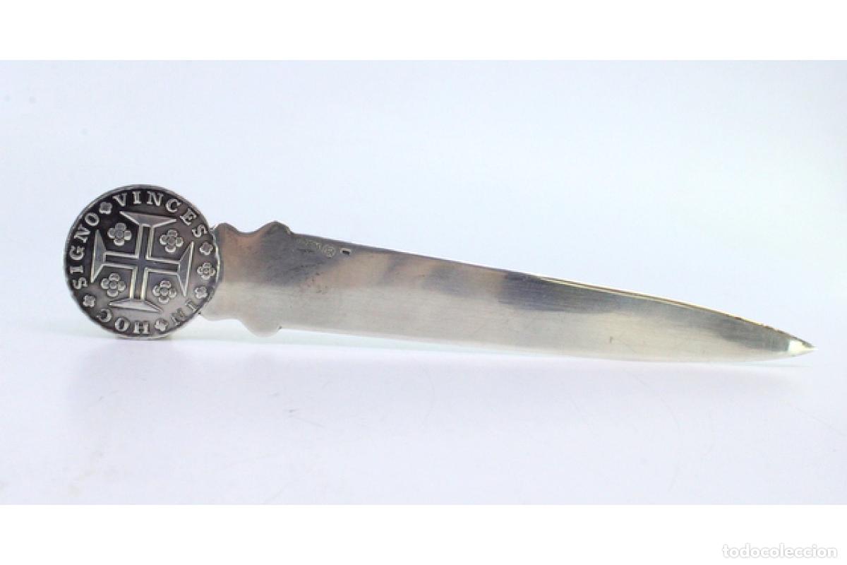 Antig&uuml;edades: Abrecartas de plata - Foto 3