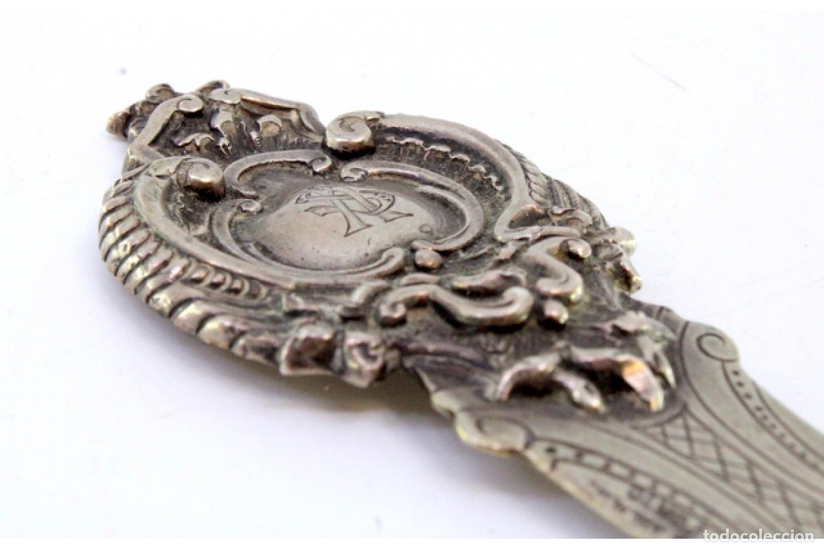 Antig&uuml;edades: Abrecartas de plata - Foto 2