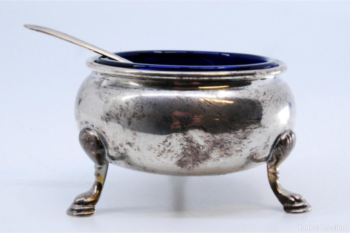 Antig&uuml;edades: Azucarero de plata - Foto 2