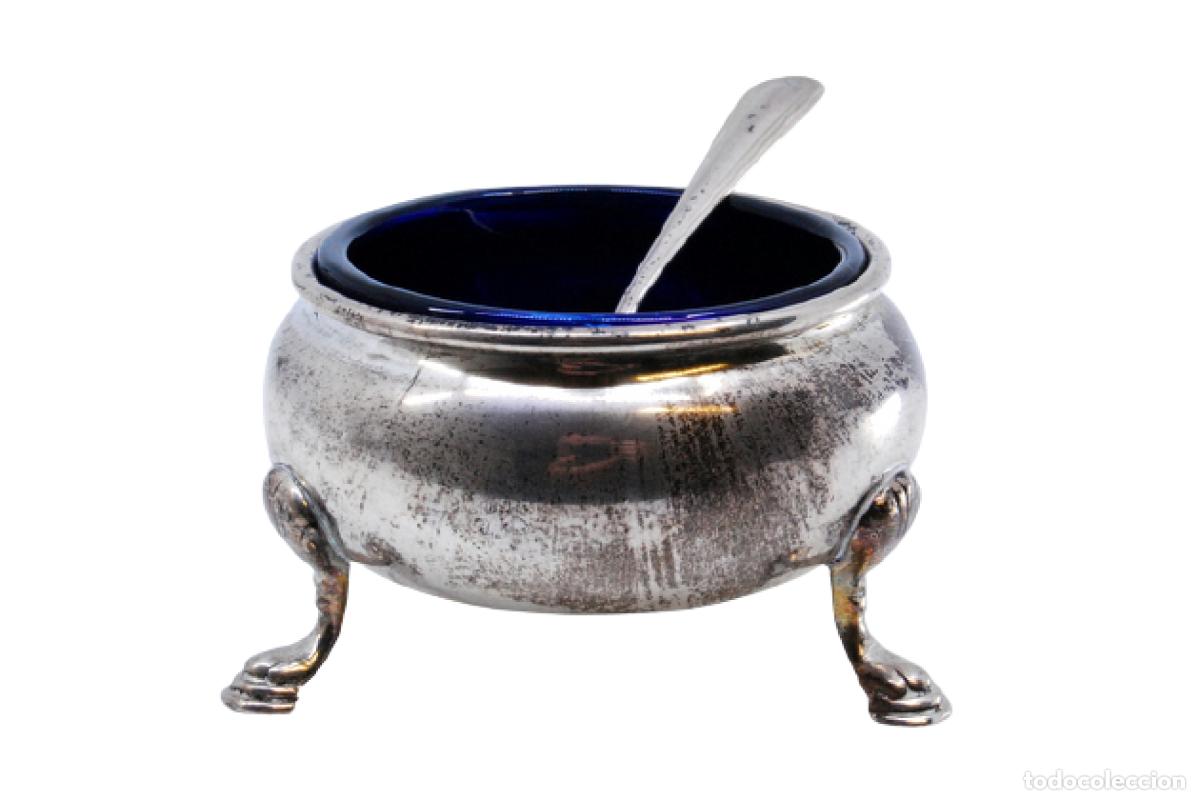 Antig&uuml;edades: Azucarero de plata - Foto 1