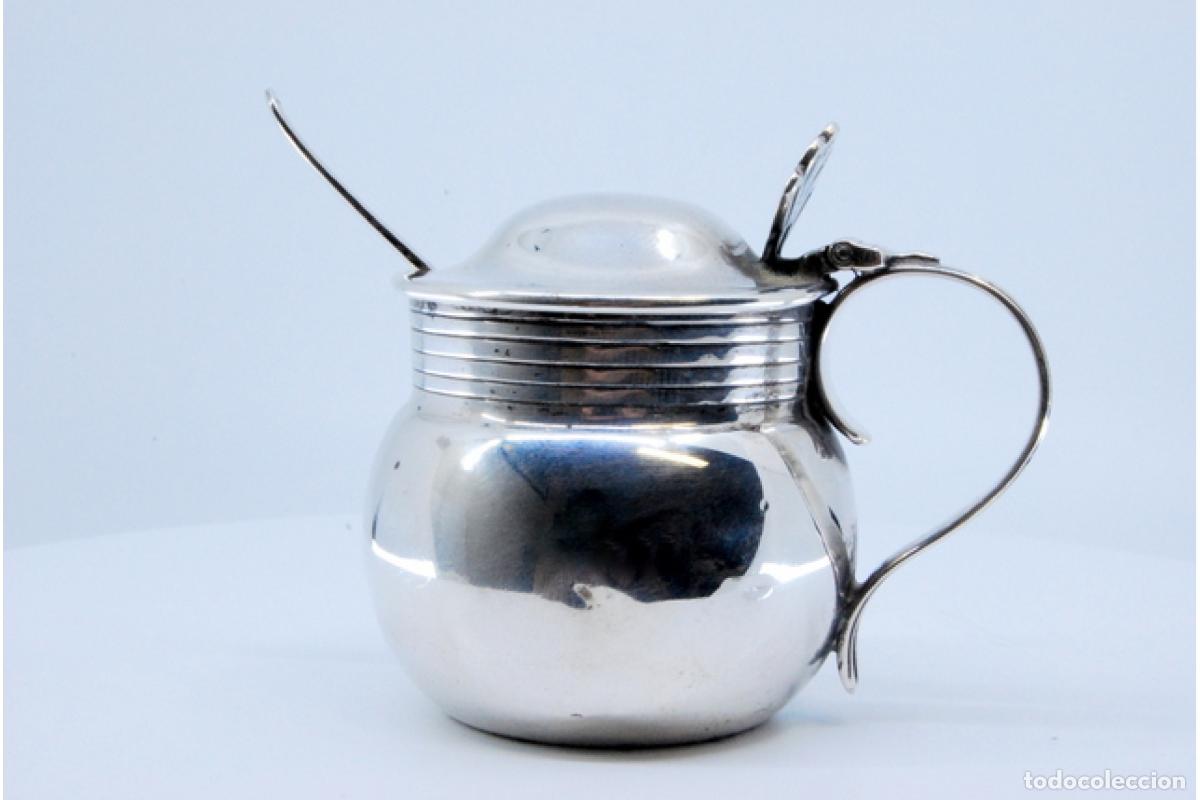 Antig&uuml;edades: Azucarero de plata - Foto 2