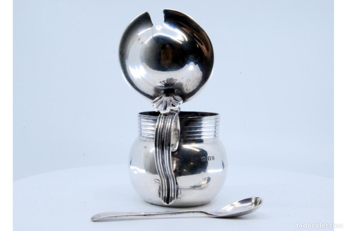 Antig&uuml;edades: Azucarero de plata - Foto 8