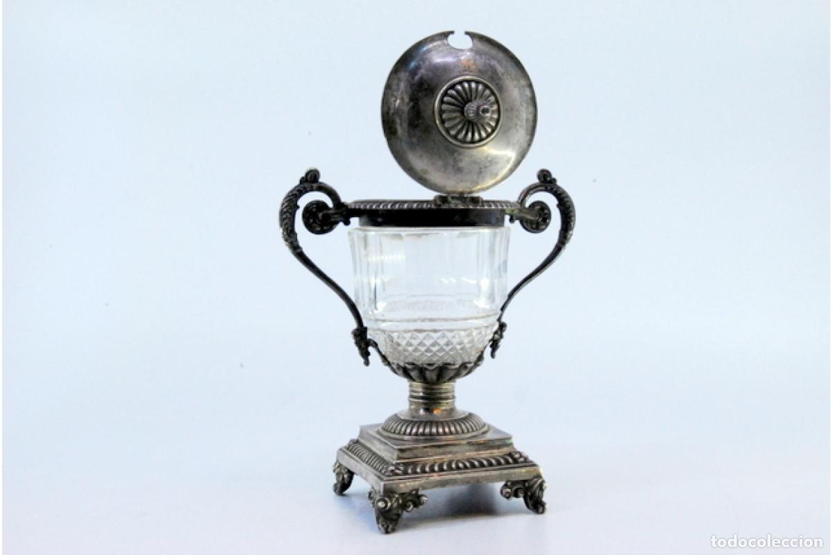 Antig&uuml;edades: Azucarero de plata - Foto 4
