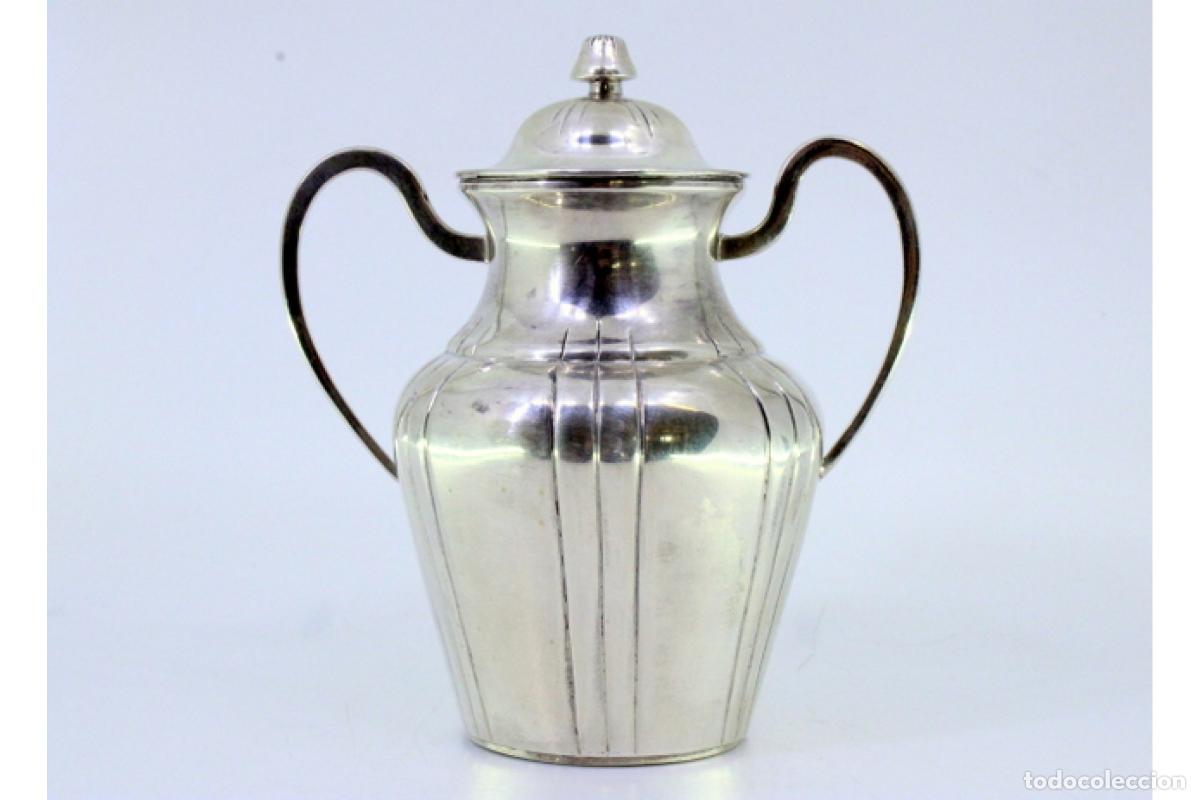 Antig&uuml;edades: Azucarero de plata - Foto 7