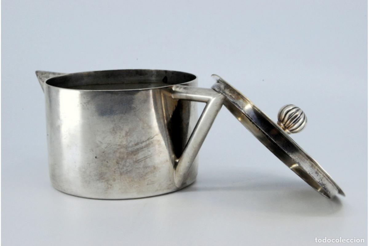 Antig&uuml;edades: Azucarero de plata - Foto 2