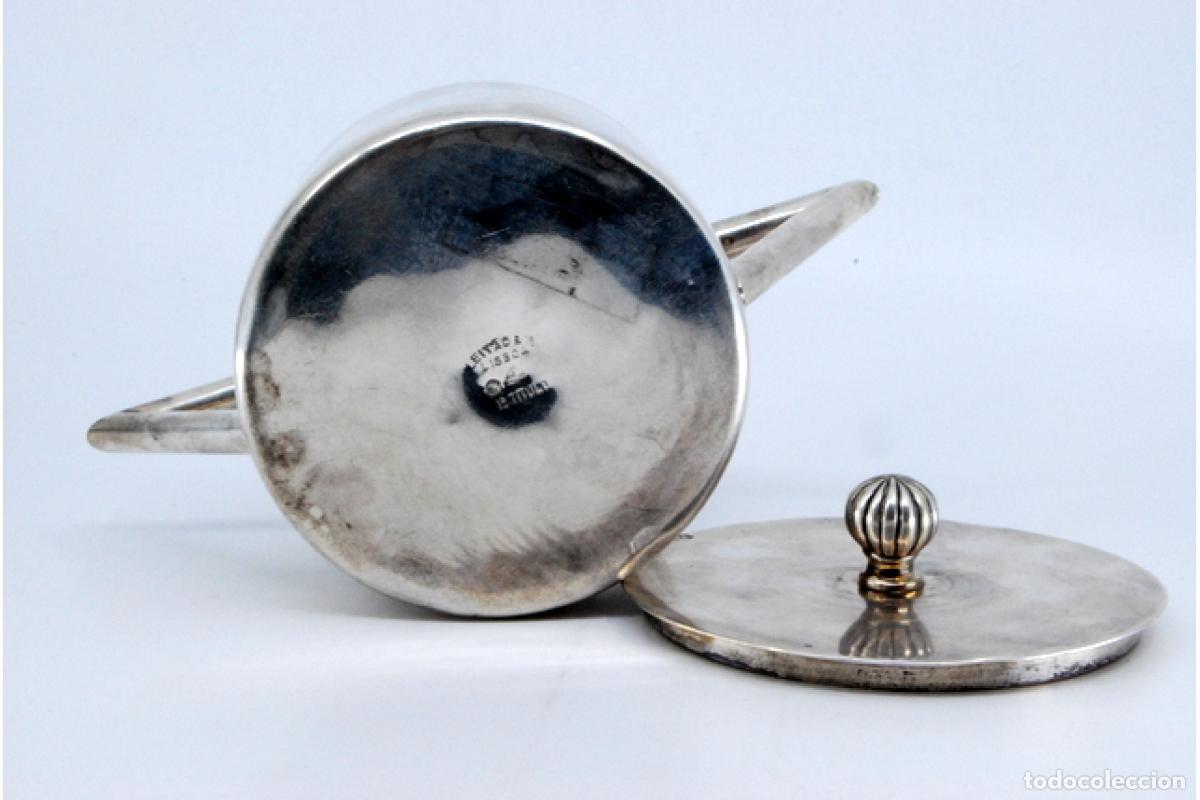 Antig&uuml;edades: Azucarero de plata - Foto 3