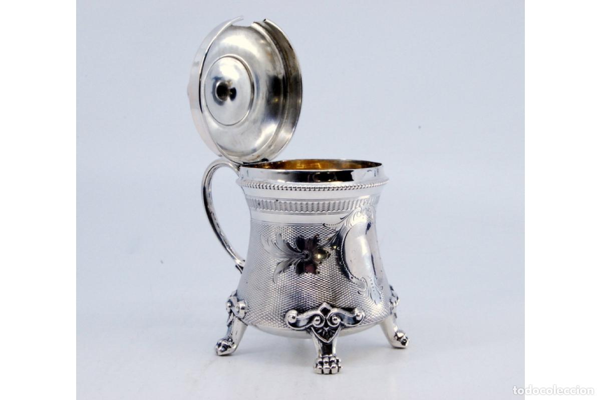 Antig&uuml;edades: Azucarero de plata - Foto 8