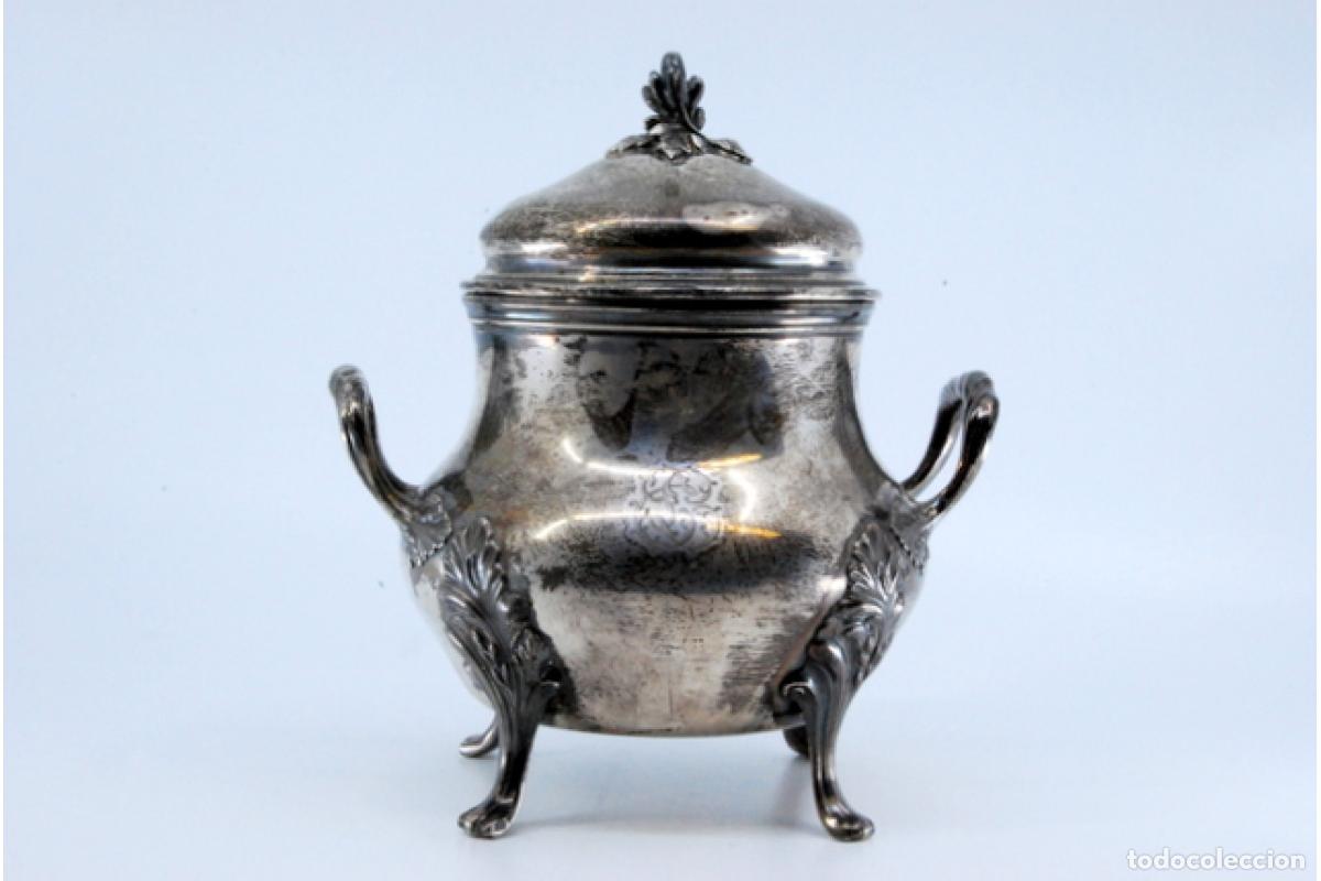 Antig&uuml;edades: Azucarero de plata - Foto 9