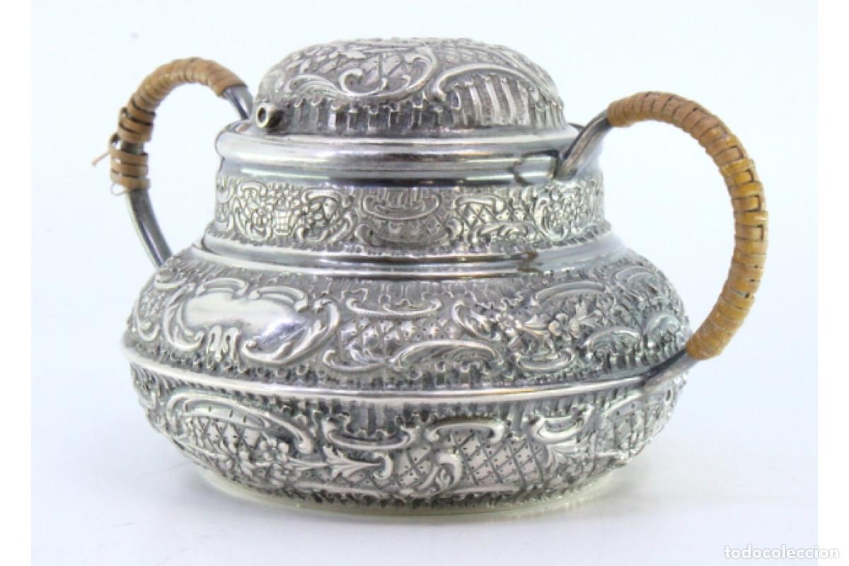 Antig&uuml;edades: Azucarero de plata - Foto 2