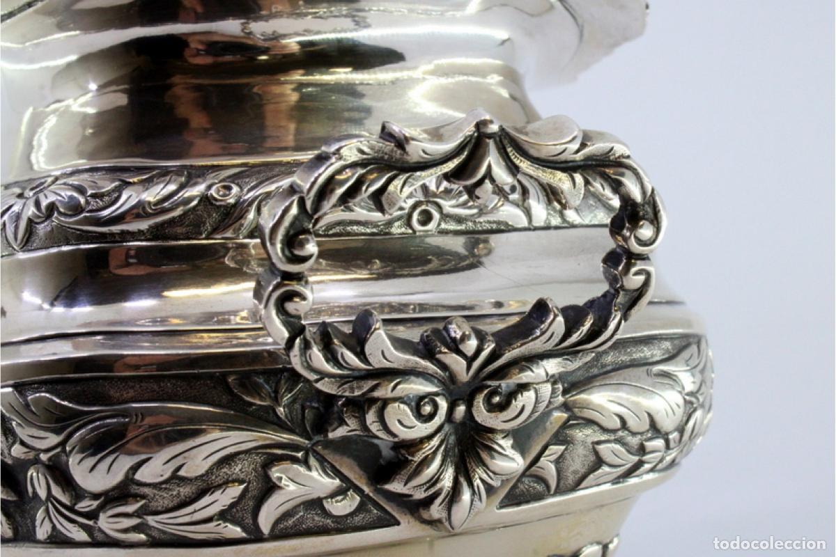 Antig&uuml;edades: Azucarero de plata - Foto 2