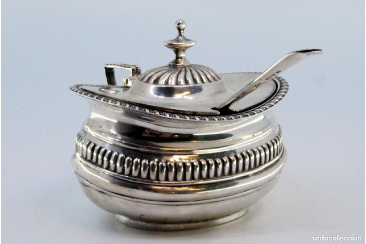 Antig&uuml;edades: Azucarero de plata - Foto 4