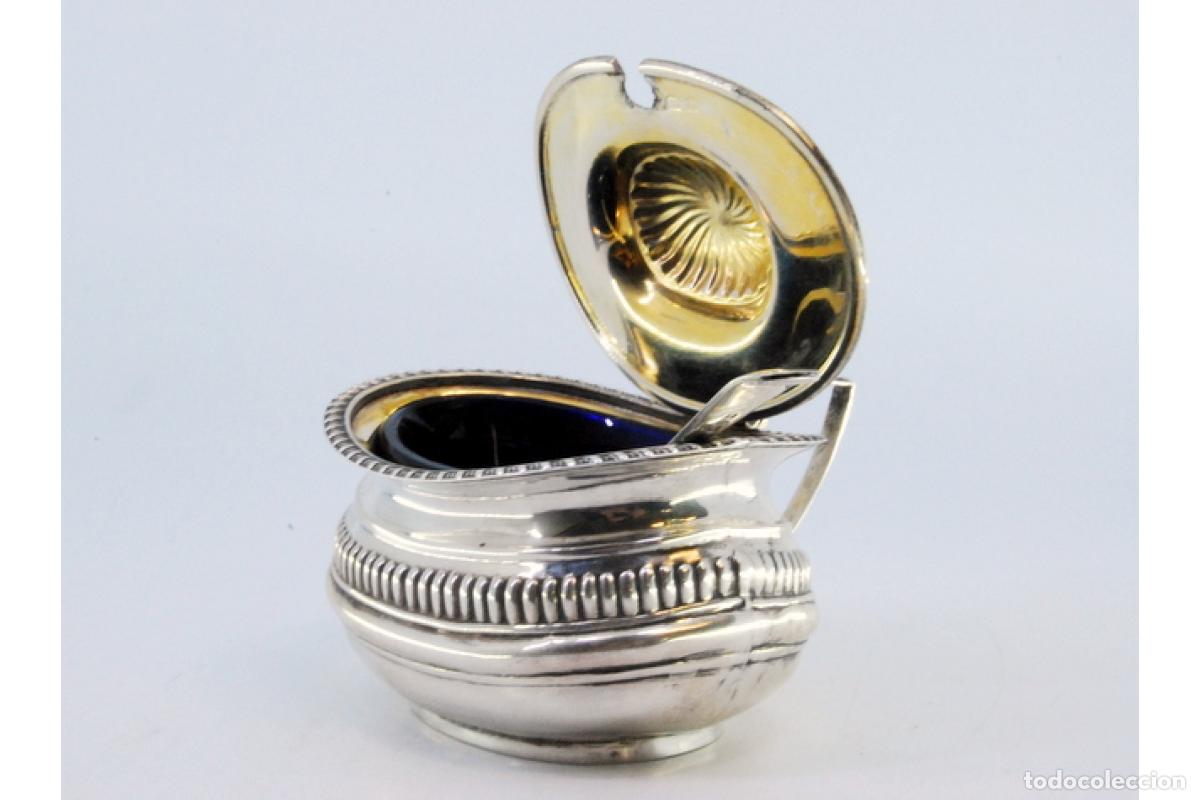 Antig&uuml;edades: Azucarero de plata - Foto 5