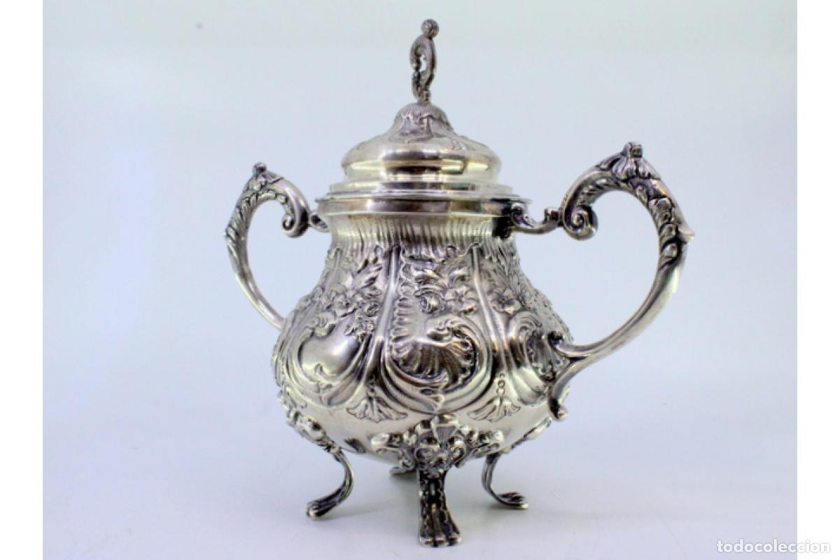 Antig&uuml;edades: Azucarero de plata - Foto 7