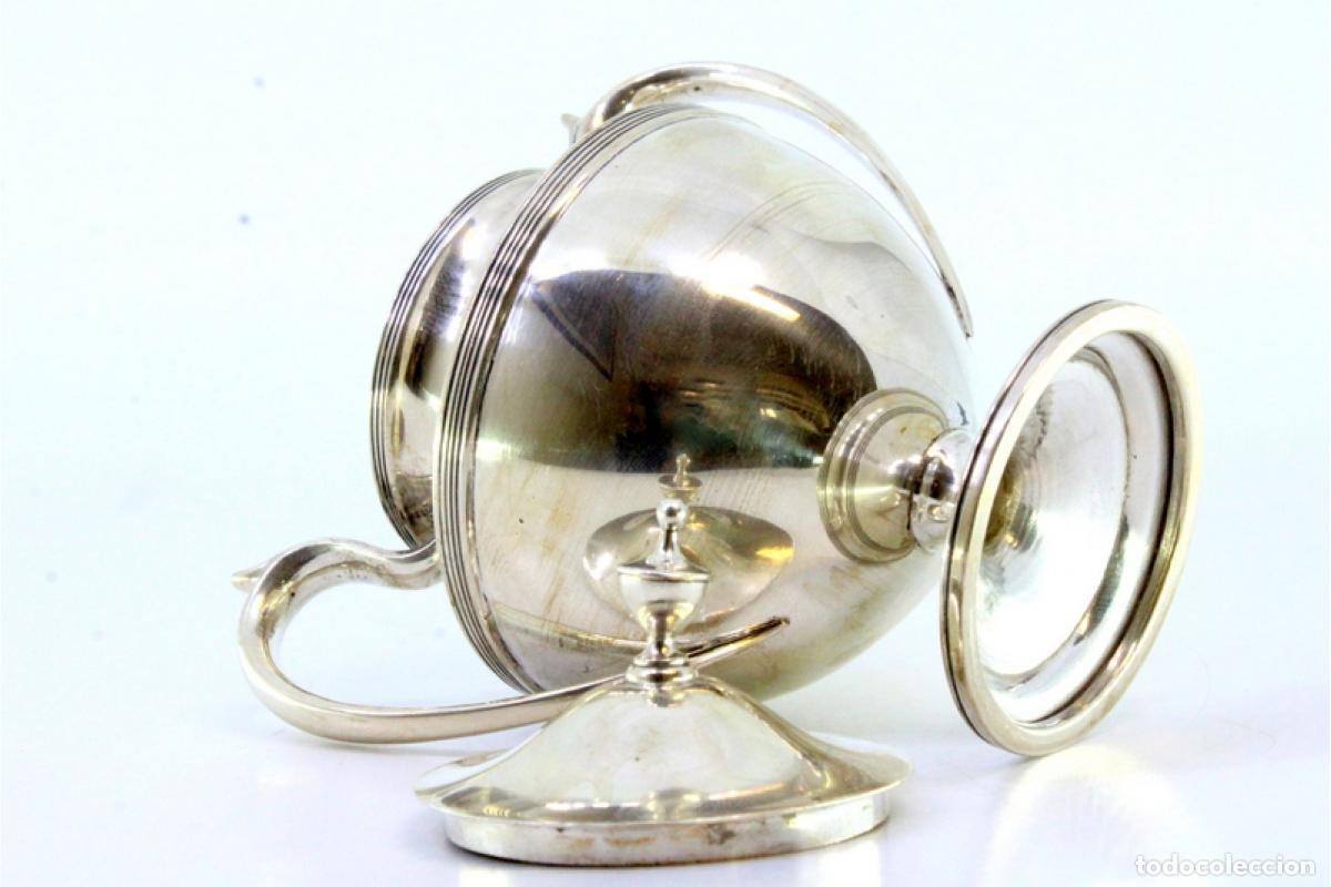 Antig&uuml;edades: Azucarero de plata - Foto 6