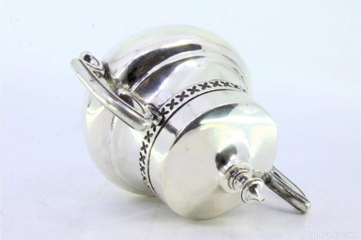 Antig&uuml;edades: Azucarero de plata - Foto 4