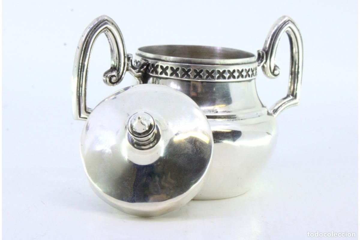 Antig&uuml;edades: Azucarero de plata - Foto 6