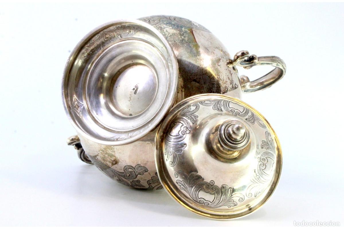 Antig&uuml;edades: Azucarero de plata - Foto 7