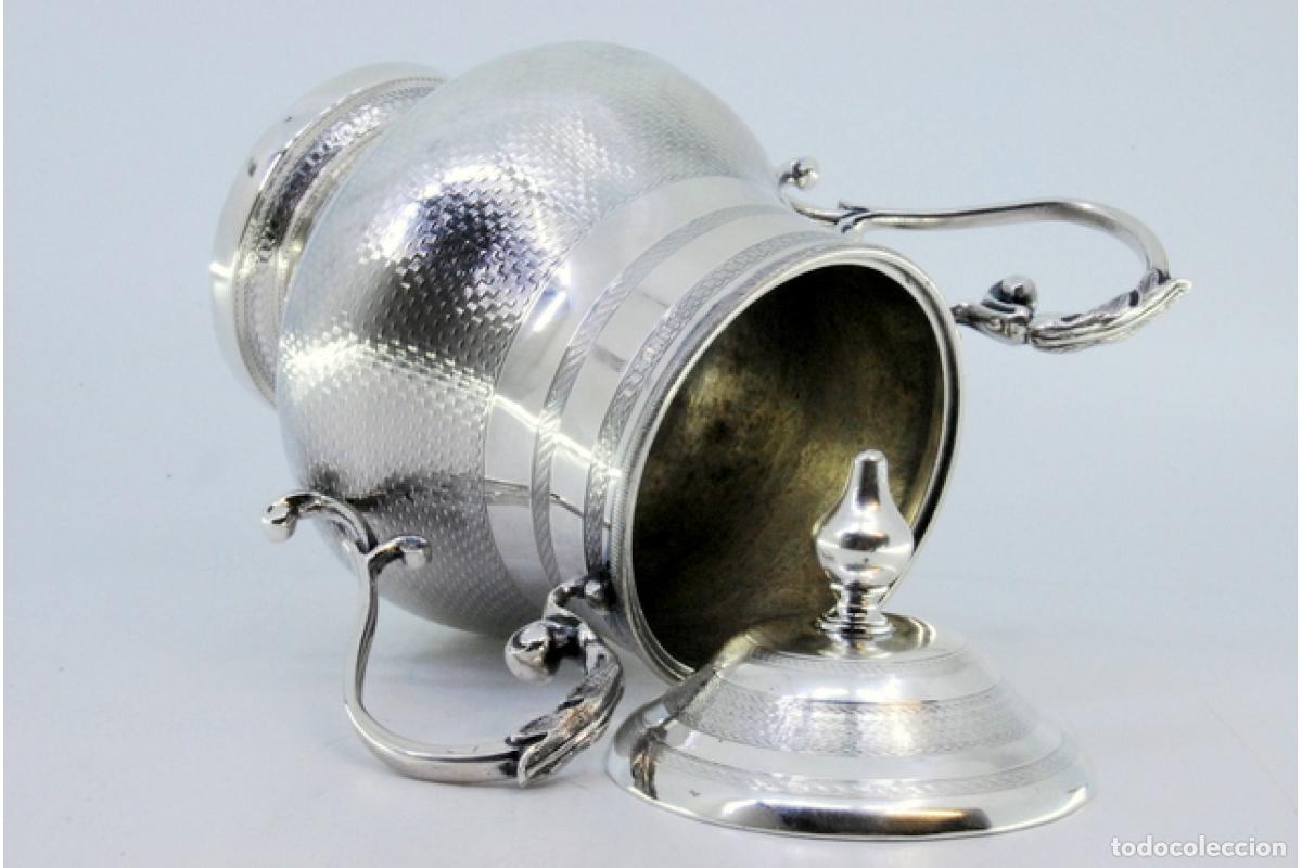 Antig&uuml;edades: Azucarero de plata - Foto 7