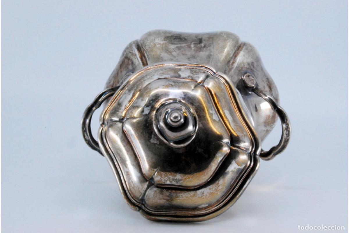 Antig&uuml;edades: Azucarero de plata - Foto 2