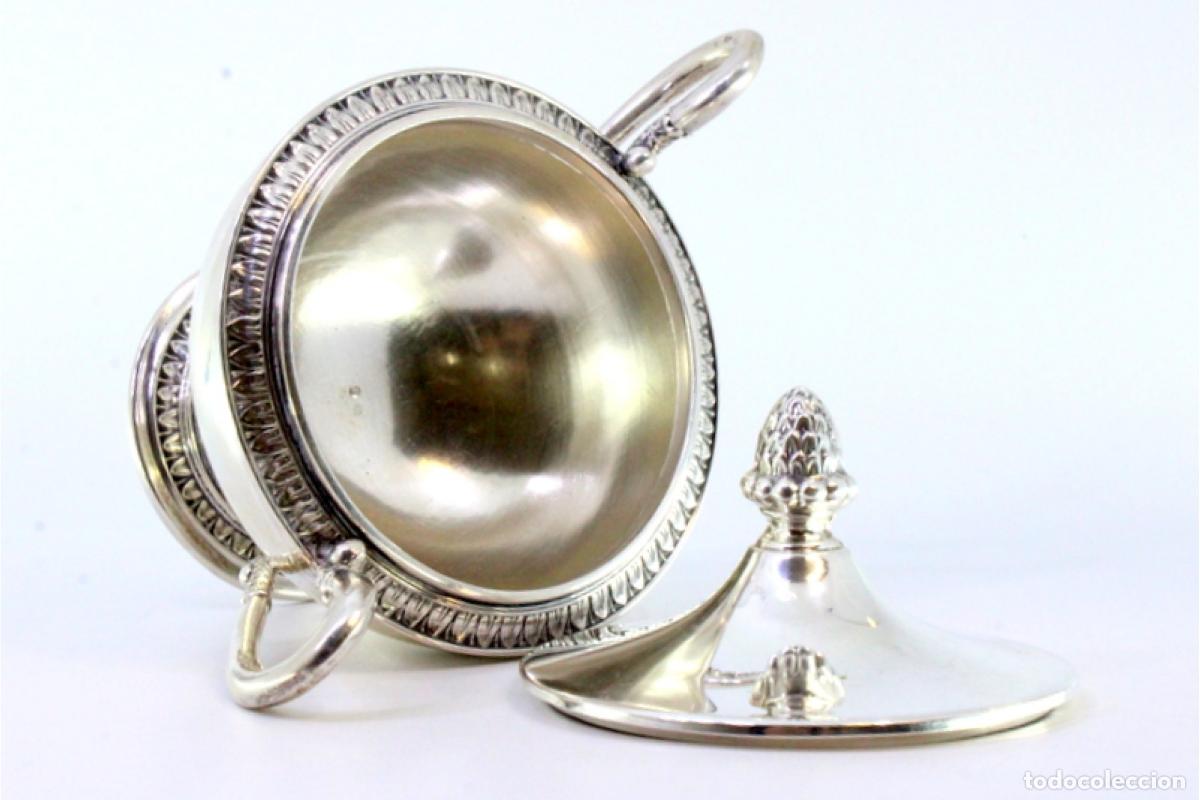 Antig&uuml;edades: Azucarero de plata - Foto 3