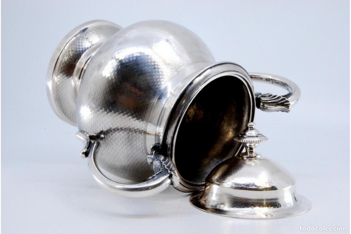 Antig&uuml;edades: Azucarero de plata - Foto 4