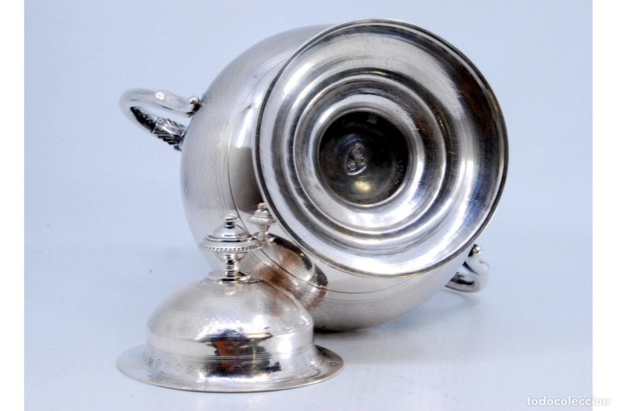 Antig&uuml;edades: Azucarero de plata - Foto 7