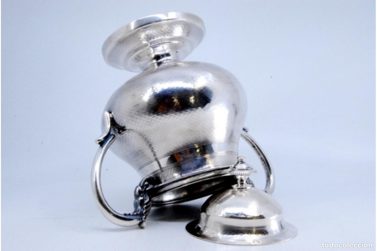 Antig&uuml;edades: Azucarero de plata - Foto 8