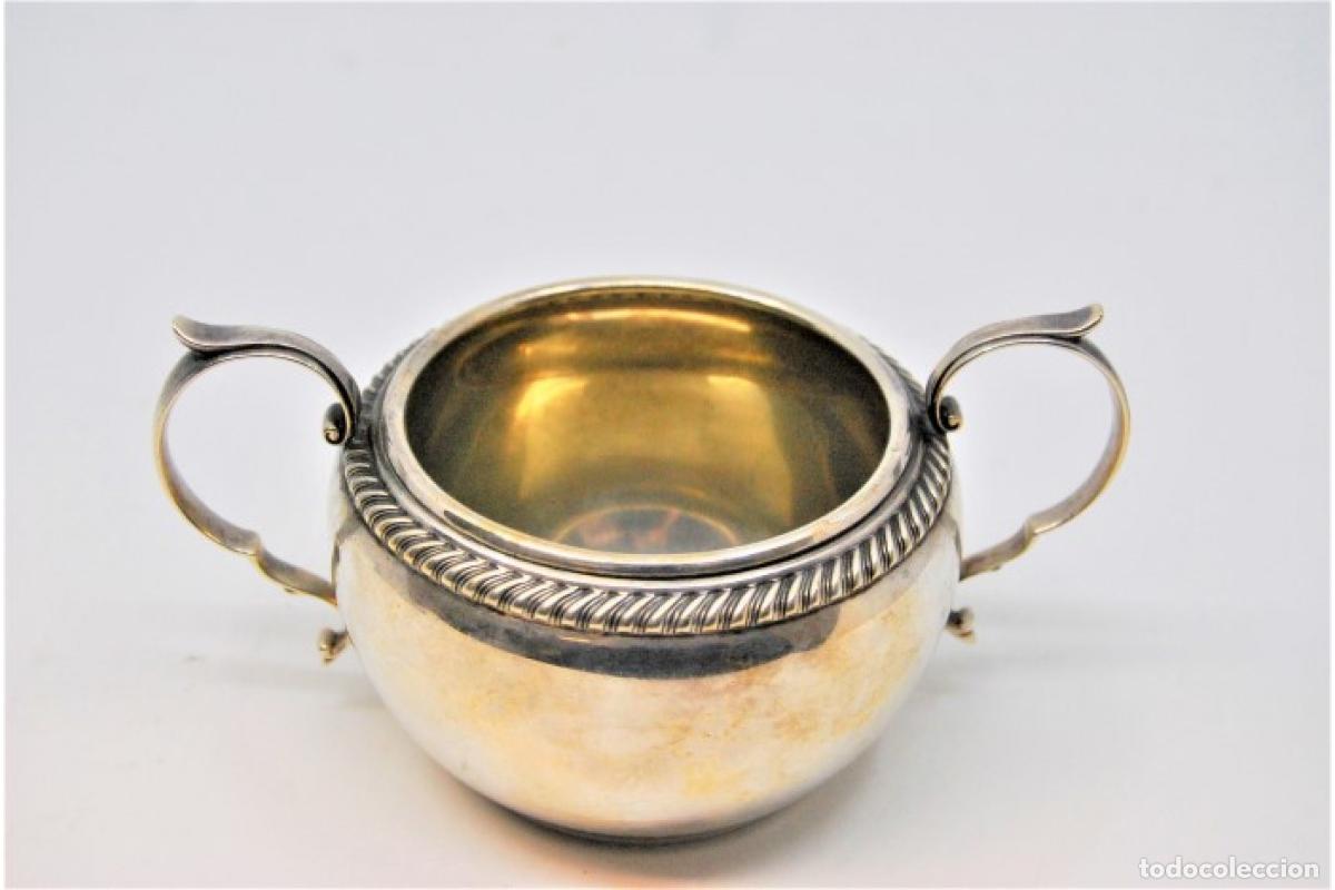 Antig&uuml;edades: Azucarero de plata - Foto 2