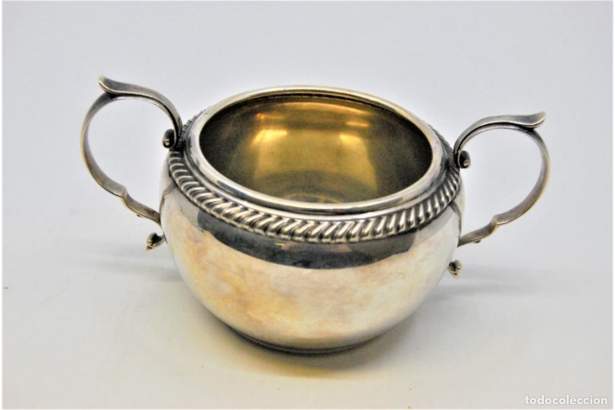 Antig&uuml;edades: Azucarero de plata - Foto 3