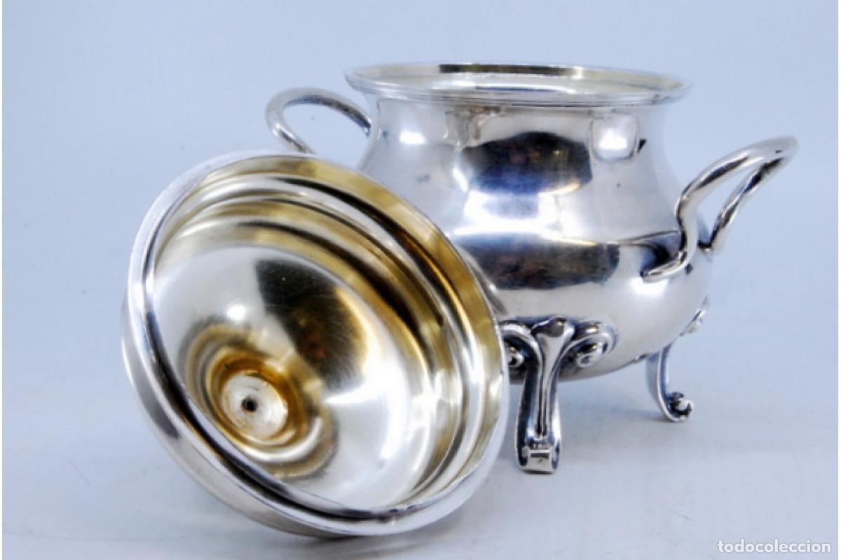 Antig&uuml;edades: Azucarero de plata - Foto 6