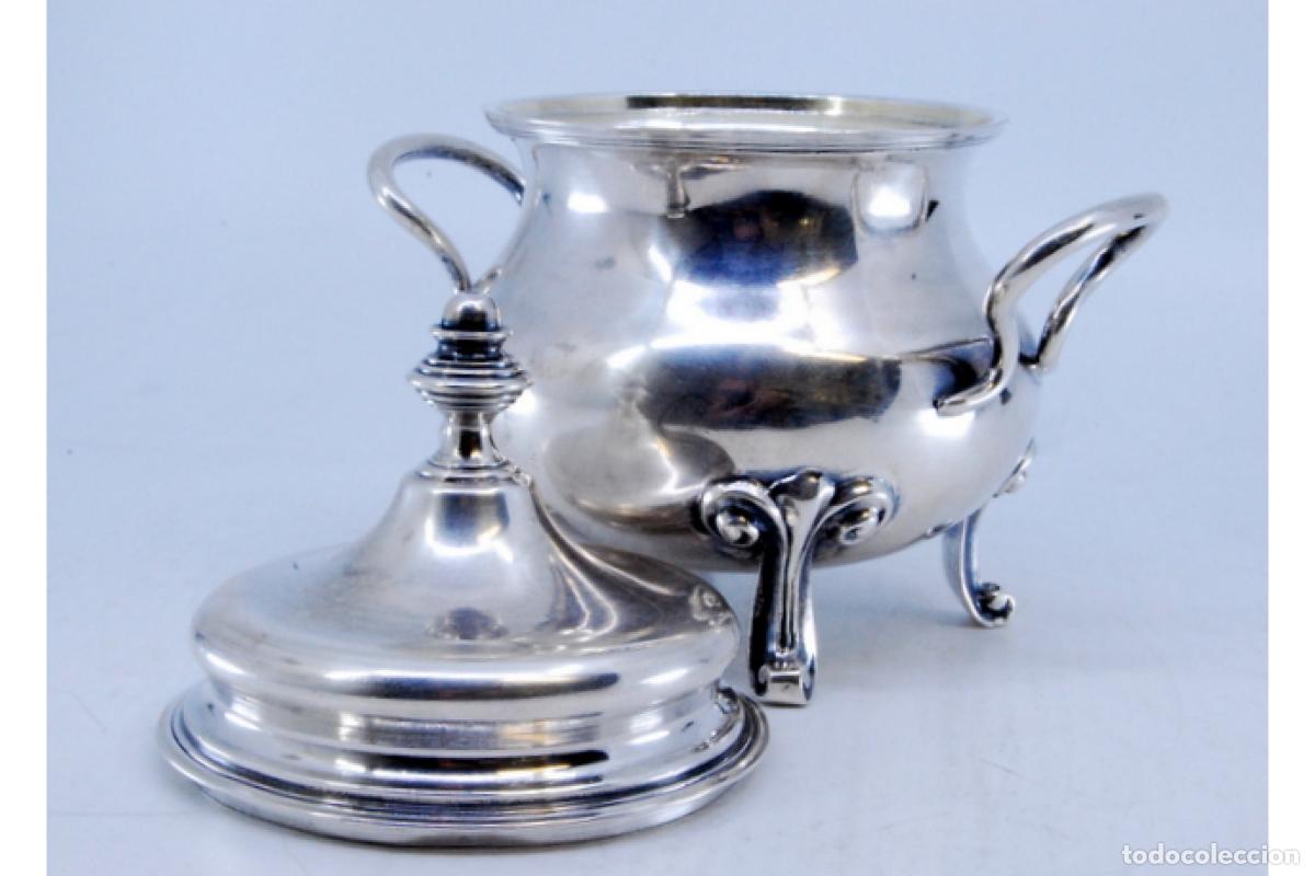 Antig&uuml;edades: Azucarero de plata - Foto 7