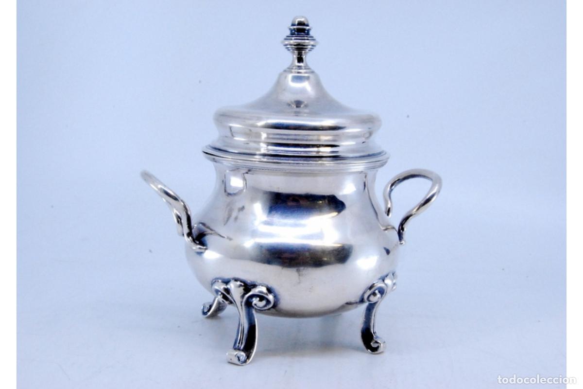 Antig&uuml;edades: Azucarero de plata - Foto 9
