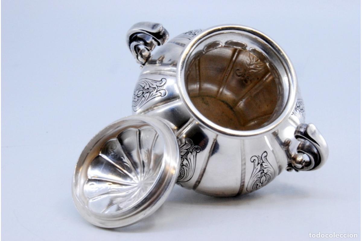 Antig&uuml;edades: Azucarero de plata - Foto 5