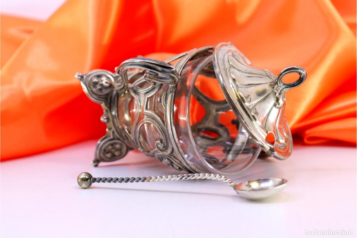 Antig&uuml;edades: Azucarero de plata - Foto 4