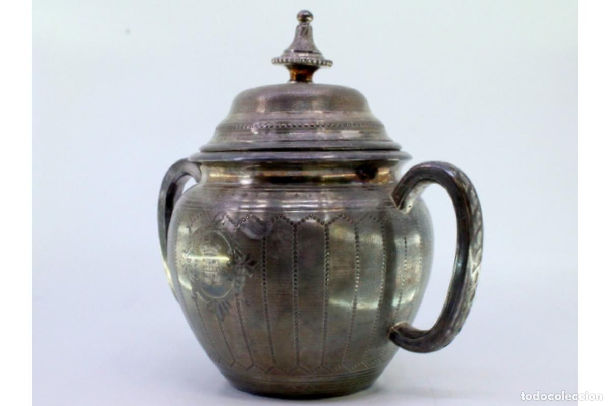 Antig&uuml;edades: Azucarero de plata - Foto 7