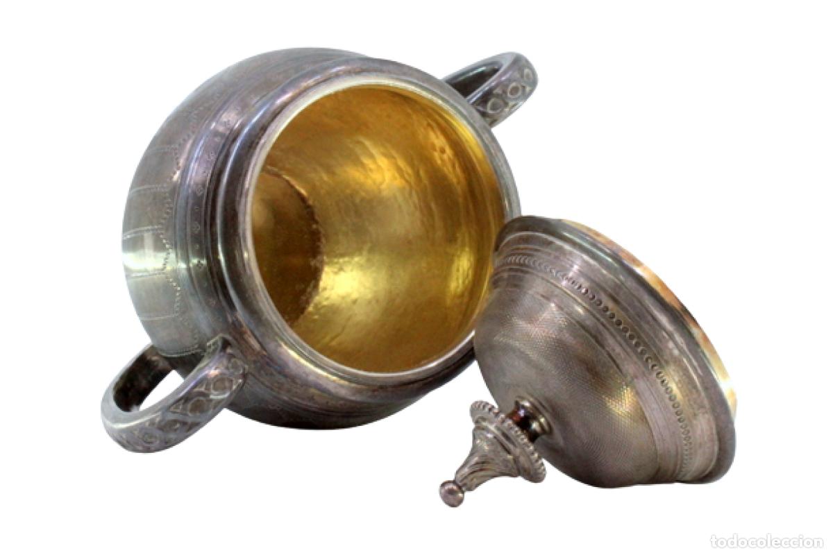 Antiquit&eacute;s: Azucarero de plata