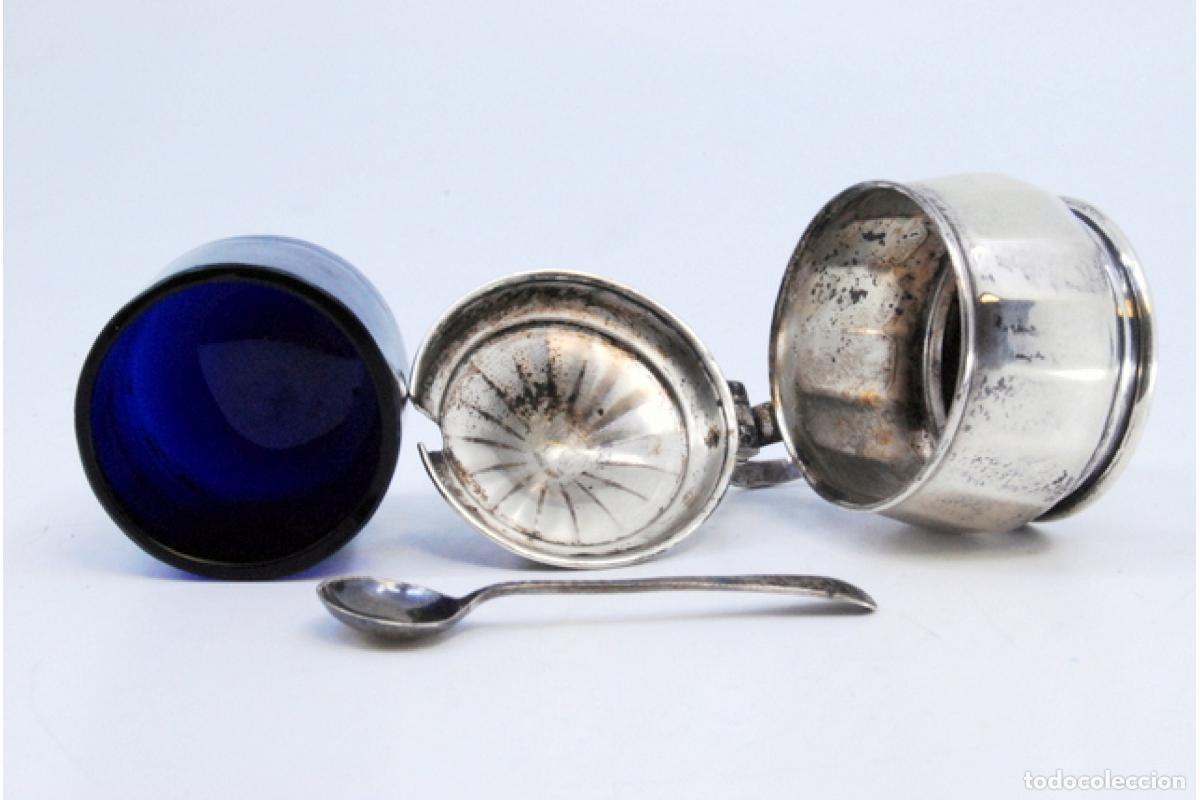 Antig&uuml;edades: Azucarero de plata - Foto 4