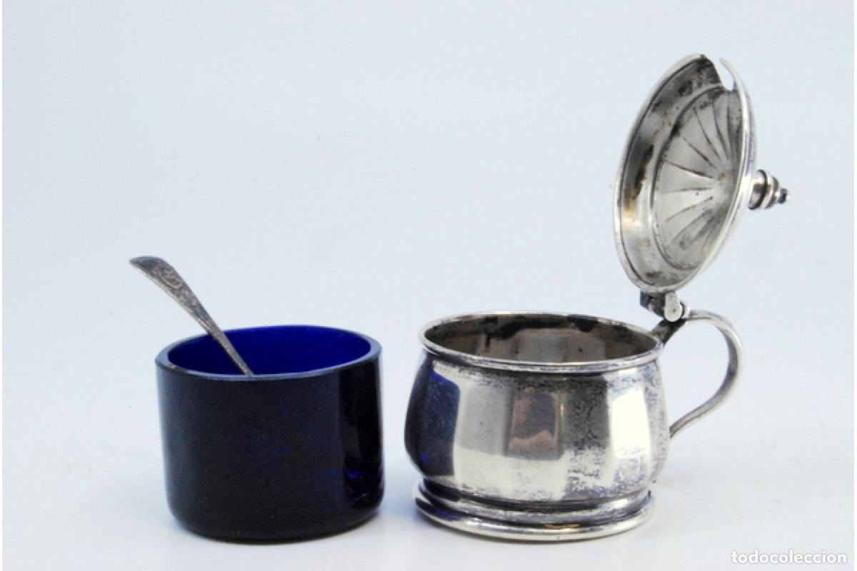 Antig&uuml;edades: Azucarero de plata - Foto 6