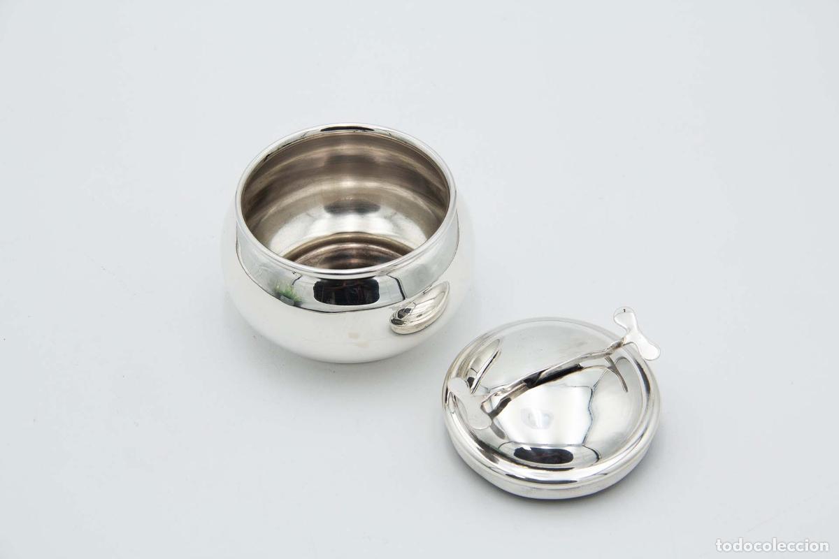Antig&uuml;edades: Azucarero de plata - Foto 3