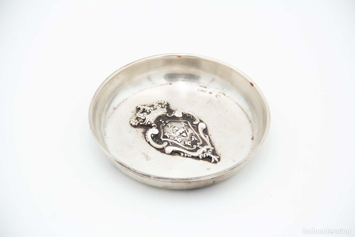 Antig&uuml;edades: Porta anillos de plata - Foto 1
