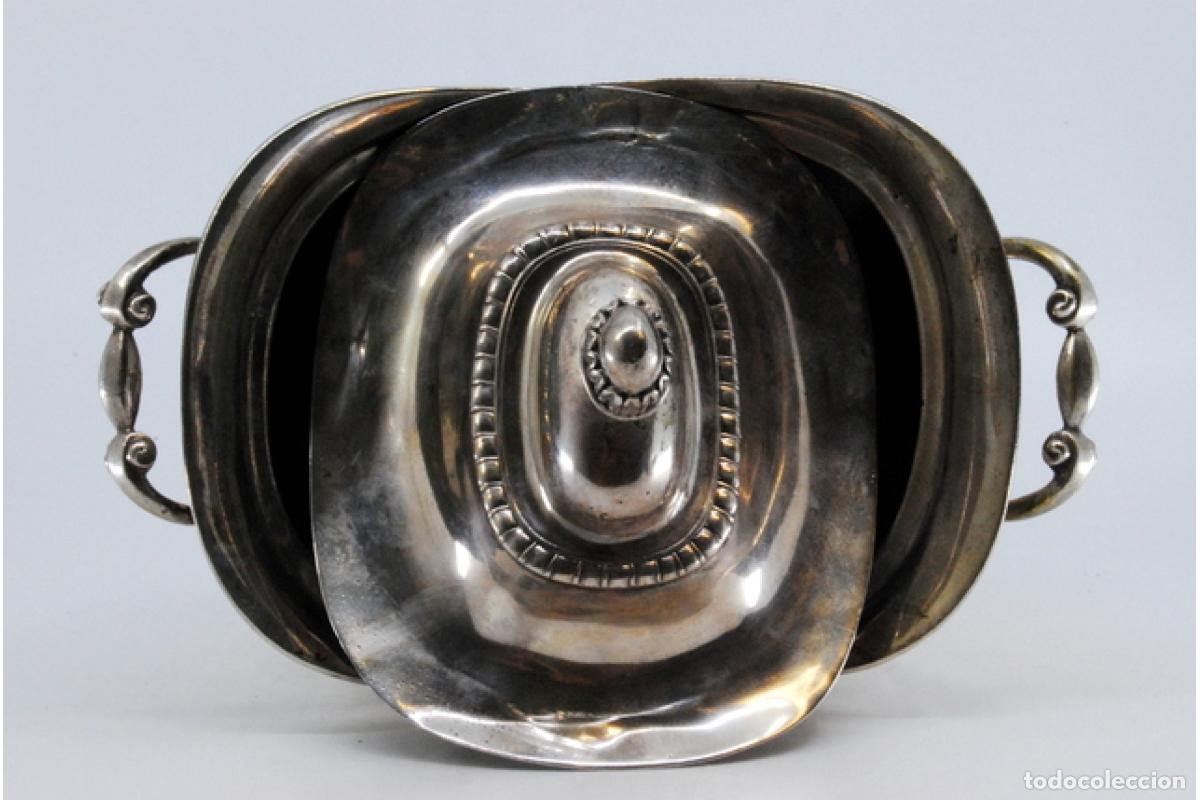 Antig&uuml;edades: Azucarero de plata - Foto 2