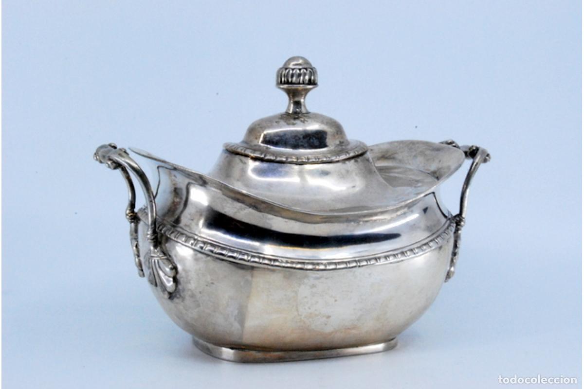 Antig&uuml;edades: Azucarero de plata - Foto 9