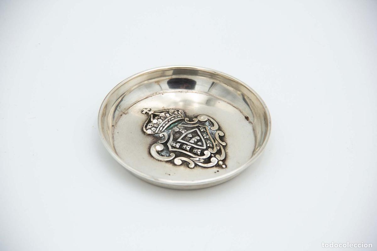 Antig&uuml;edades: Porta anillos de plata - Foto 1
